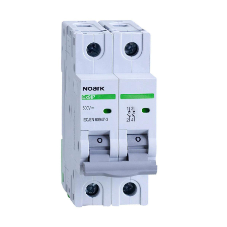 FOTOVOLTAICE - Separator compact 16A, 2P, 500V DC, Noark 101754, pentru sisteme fotovoltaice