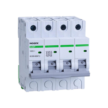 FOTOVOLTAICE - Separator compact 63A, 4P, 1000V DC, Noark 101765, pentru sisteme fotovoltaice