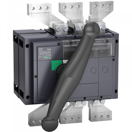 Separatoare - Separator de sarcina decuplare, vizibil Interpact INV1600, 4 poli, 1600A, 31366, Schneider Electric