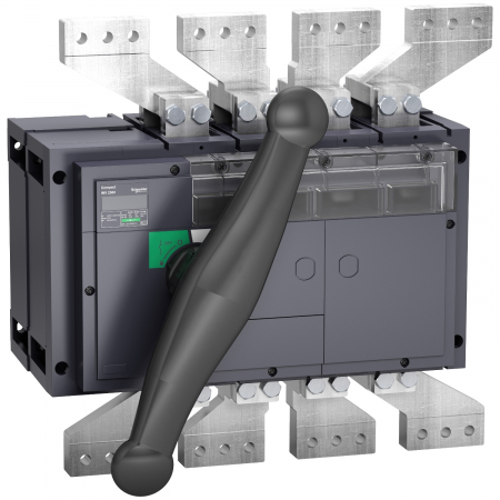 Separatoare - Separator de sarcina decuplare, vizibil Interpact INV2000, 4 poli, 2000A, 31367, Schneider Electric
