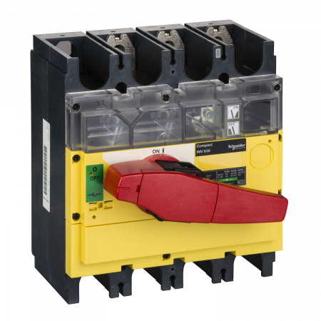 Separatoare - Separator de sarcina decuplare vizibil Interpact INV630, 3 poli, 630A, 31194, Schneider Electric