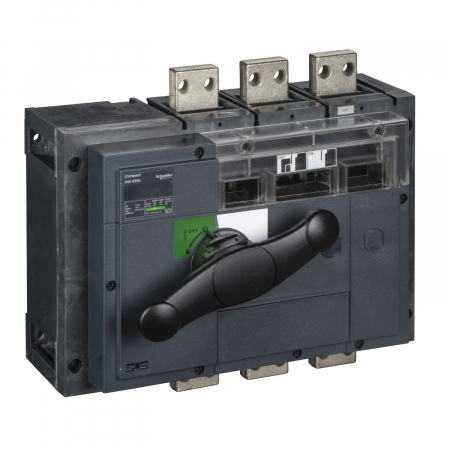 Separatoare - Separator de sarcina decuplare, vizibil Interpact INV630b, 3 poli, 600A, 31370, Schneider Electric