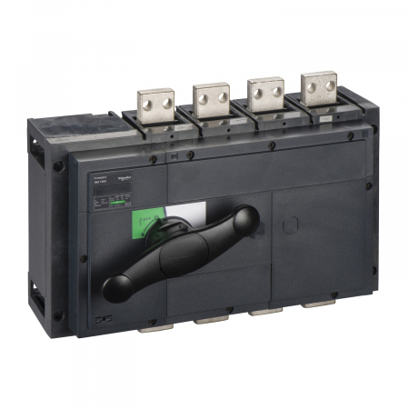 Protecția circuitelor, protecții diferențiale și descărcătoare - Separator de sarcina Interpact INS1000, 4 poli, 1000A, 31333, Schneider Electric