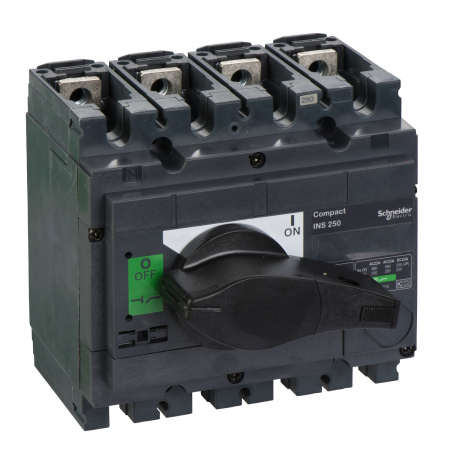 Separatoare - Separator de sarcina Interpact INS250, 4 poli, 250A, 31107, Schneider Electric