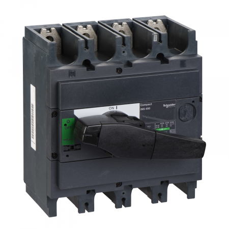 Separatoare - Separator de sarcina Interpact INS320, 4 poli, 400A, 31111, Schneider Electric