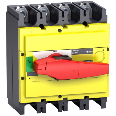 Protecția circuitelor, protecții diferențiale și descărcătoare - Separator de sarcina Interpact INS400, 4 poli, 400A, 31131, Schneider Electric