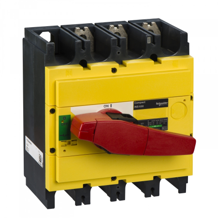 Protecția circuitelor, protecții diferențiale și descărcătoare - Separator de sarcina Interpact INS630, 3 poli, 630A, 31134, Schneider Electric