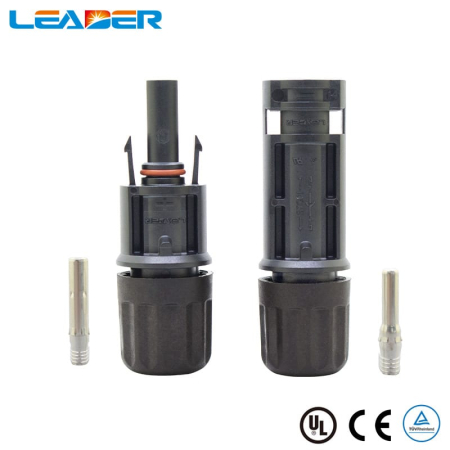 FOTOVOLTAICE - Set 2 conectori solari tip MC4 1500V premium IP68 Leader 4mm²/6mm²