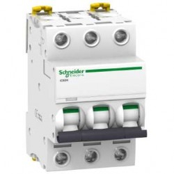 Întrerupătoare automate și accesorii - Siguranta Automanta 3 poli, 3A, A9F94303, Schneider Electric