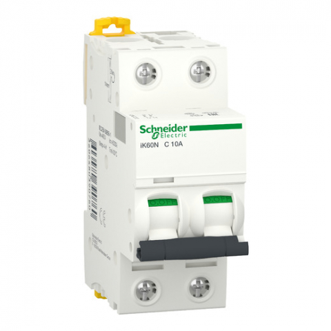 Întrerupătoare automate și accesorii - Siguranta Automata 2 Poli, 10A, A9K24210, Schneider Electric