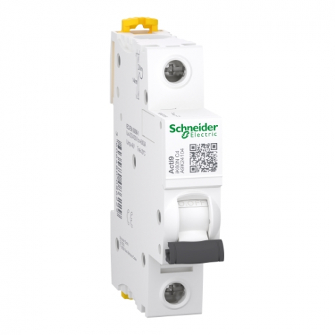 Protecția circuitelor, protecții diferențiale și descărcătoare - Siguranta Automata 4A 1P iK60N , A9K24104, Schneider Electric - Schneider