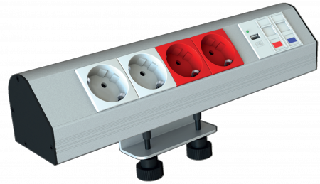 Prelungitoare, Stechere, Accesorii - SISTEM 45X45 APARENT PENTRU BIROU 8M