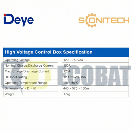 Sistem Stocare Deye GE-F60 HV 61.44 Kwh IP65 [4]