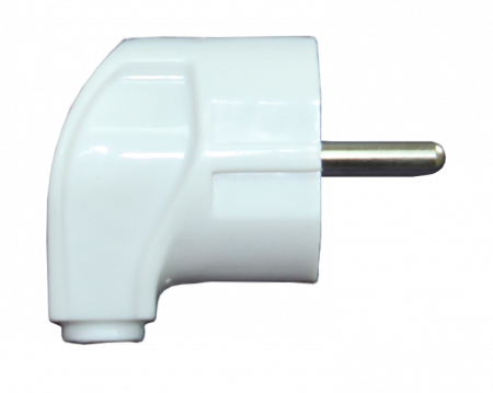 Prelungitoare, Stechere, Accesorii - STECHER SCHUKO CABLU 90° PP ALB 16A
