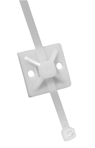 Coliere de plastic - SUPORT CU ADEZIV PENTRU COLIERE NYLON 20x20 6,1mm