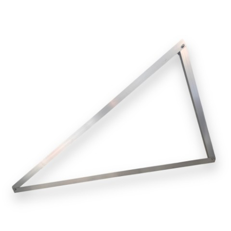 Sisteme de montaj - Suport triunghi montaj fix 30 grade aluminiu L1600mm