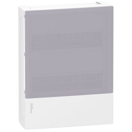 Cofrete de plastic și accesorii - Tablou Minipragma 2x12m cu Ușă Transparentă, MIP11212T, Schneider Electric - Schneider