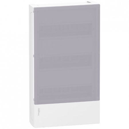 Cofrete de plastic și accesorii - Tablou Minipragma 3x12m cu Ușă Transparentă, MIP11312T, Schneider Electric - Schneider