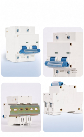 XNC-125PV | Întrerupător DC MCB Fotovoltaic 2P | 500V DC | 80A-125A | 10kA | Șină DIN [1]