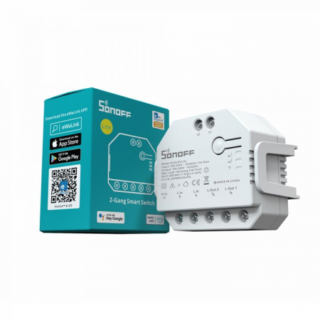 Releu inteligent Dual R3, WiFi 2 canale [3]
