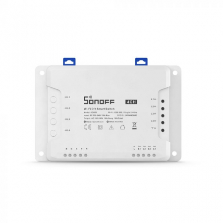 Comutatoare Smart - Releu wireless Wi-Fi 4 canale 4CH R3