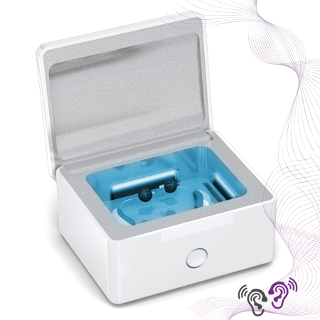 Accesorii aparate auditive - Aparat pentru uscarea aparatelor auditive  Perfect Dry Lux / Sonotech Audiologie