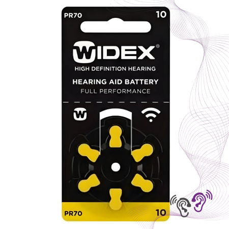 Baterii aparate auditive - Baterii aparate auditive tip 10-WIDEX  / Sonotech Audiologie Iasi