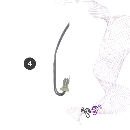 Accesorii aparate auditive - OLIVA UNIVERSALA MĂRIMEA 4 PENTRU APARATE AUDITIVE / Sonotech Audiologie Iasi