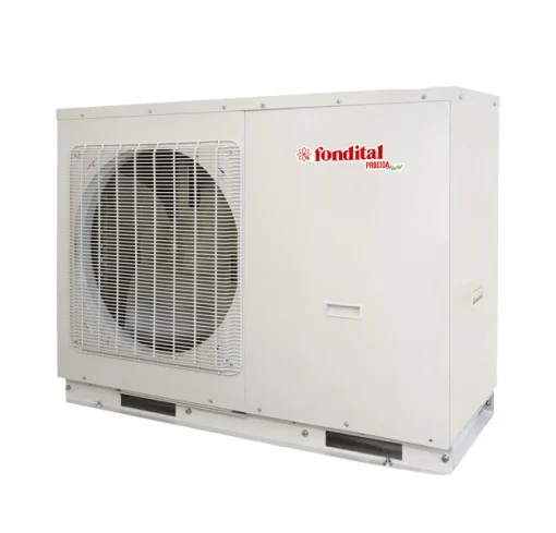 Pompe de caldura - Pompa de caldura aer-apa monobloc 12 kW, Fondital Procida AWM T12, 380V, Inverter, R32, Panou de control inclus