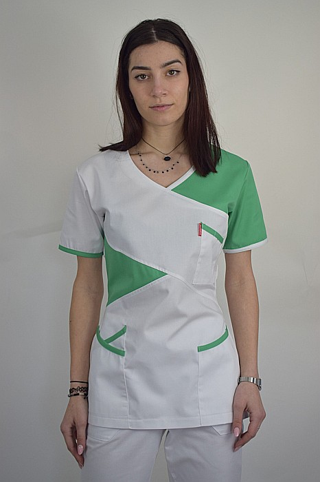 Bluza cambrata dama cu maneca scurta [12]