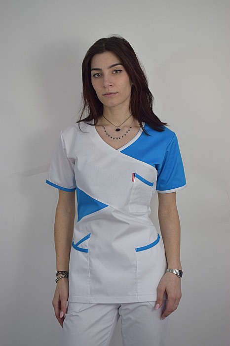 Bluza cambrata dama cu maneca scurta [16]