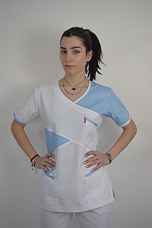 Bluza cambrata dama cu maneca scurta [5]