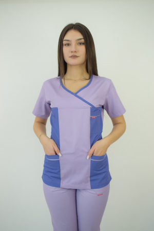 Bluze - Bluza de dama color cu maneca scurta