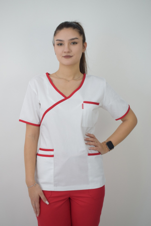 Bluze - Bluza de dama cu maneca scurta