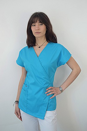 Bluze - Bluza de dama tip Chimonou din tesatura elastica