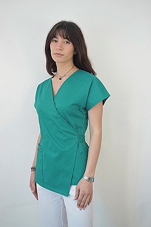 Bluze - Bluza de dama tip Chimonou din tesatura elastica