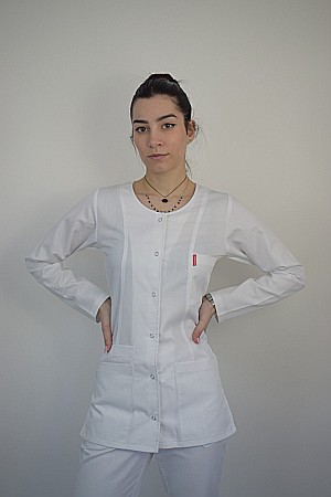 Halate - Halat de dama cu maneca lunga si capse