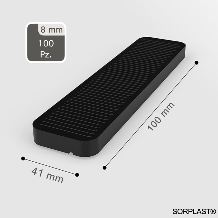 Distantier termopan | 8 mm, 41x100 mm | set 100 bucăți [1]