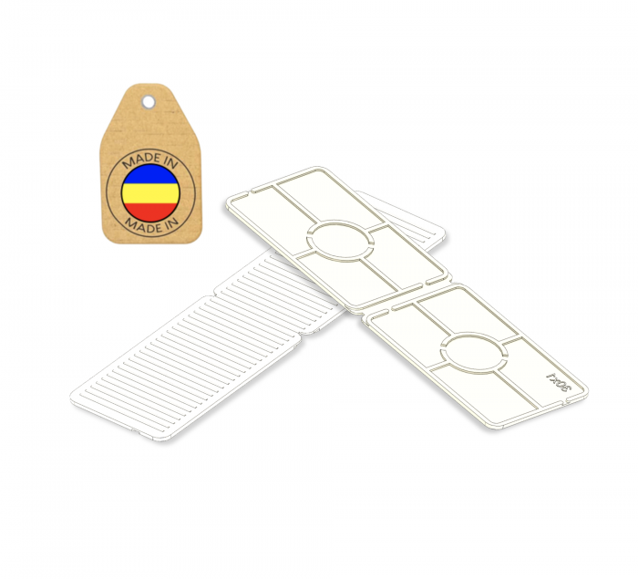 Set 50 Distanțieri Termopane 30x100 mm – GrosimI 1-5 mm, Divizibili [9]