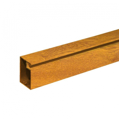 Plase insecte - Profil aluminiu plasa insecte, stejar auriu