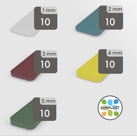 Set 50 Distanțieri Termopane 52x100 mm – GrosimI 1-5 mm [2]