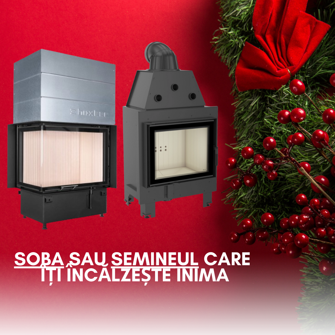 Crăciunul Înflăcărat: Alege soba sau șemineul care îți încălzește sufletul în casa ta