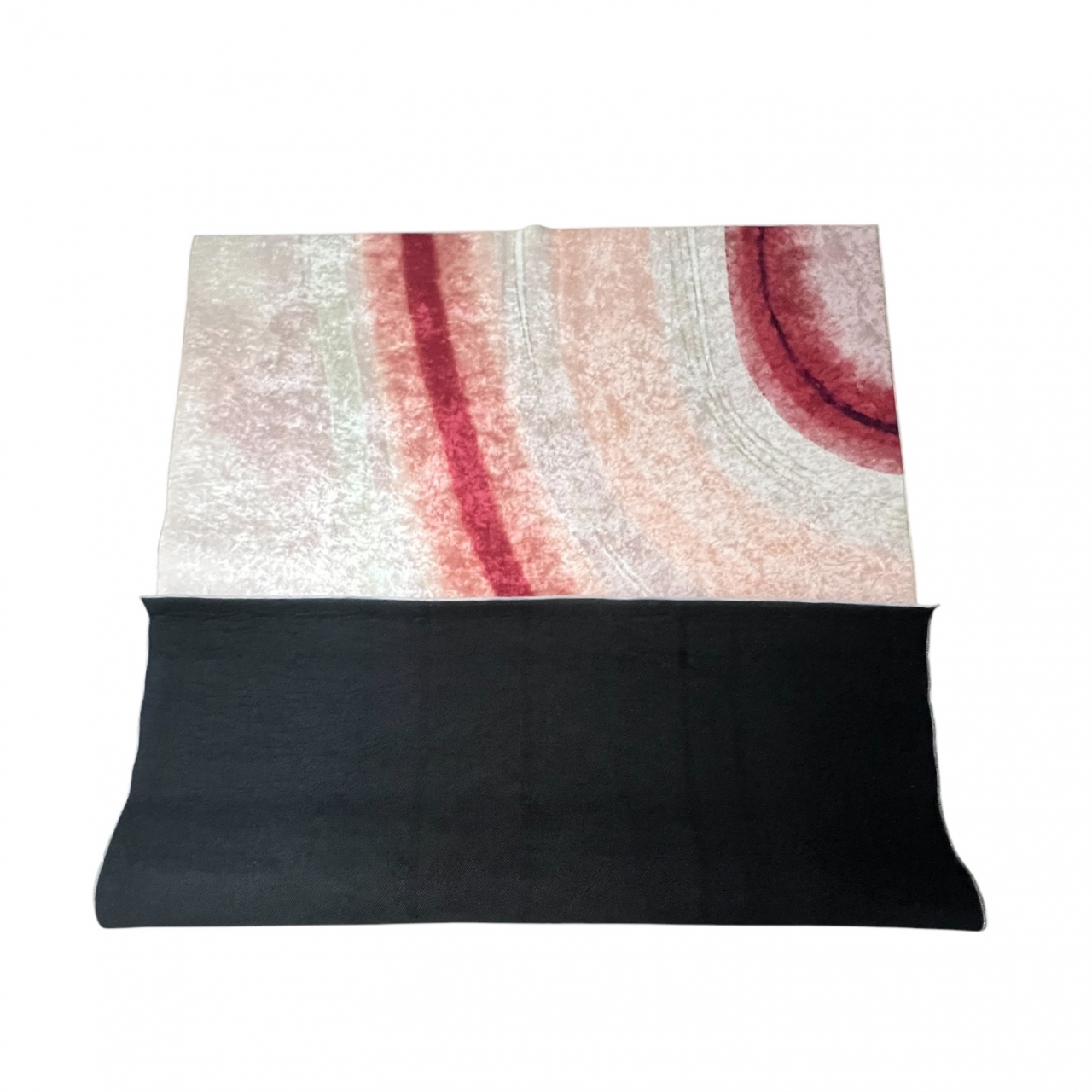 Covor antiderapant 160 X 230 cm, Rosu/roz somon [3]