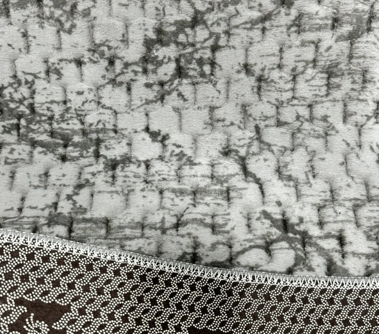 Covor antiderapant Modern 80 x 200 cm, Gri albastrui [4]