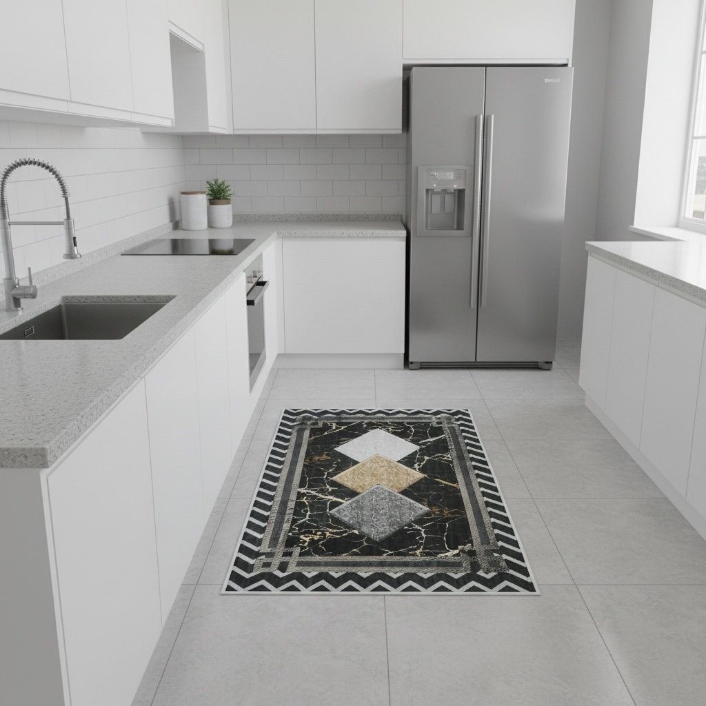 Covor mocheta antiderapant Digital 3 D, 60 X 100 CM [2]