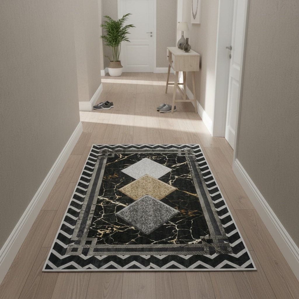 Covor mocheta antiderapant Digital 3 D, 60 X 100 CM [4]