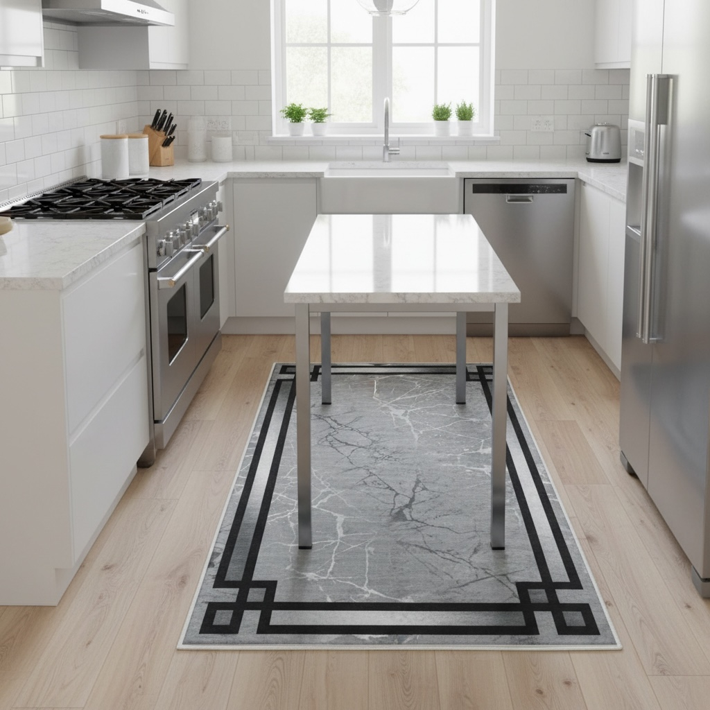 Covor mocheta antiderapant Digital 3 D, 60 X 100 CM [5]