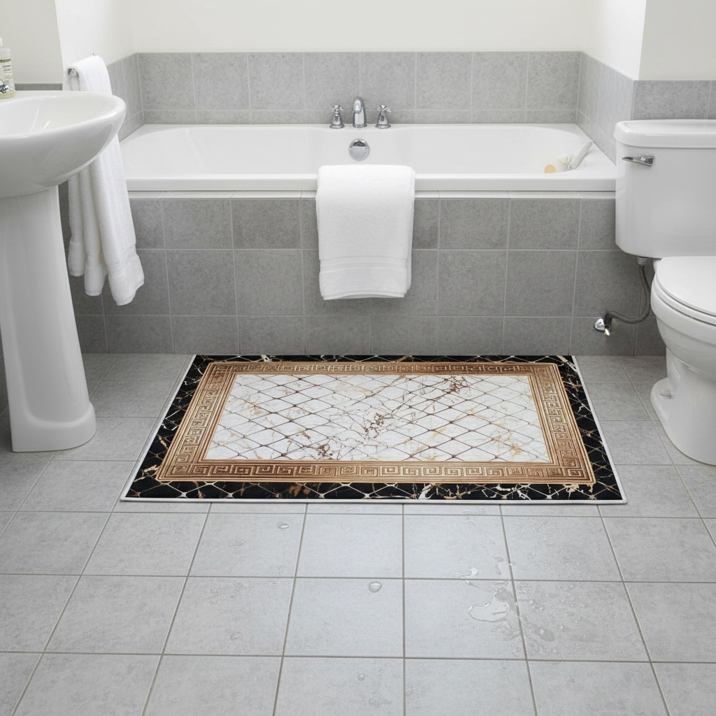 Covor mocheta antiderapant Digital 3 D, 60 X 100 CM [3]