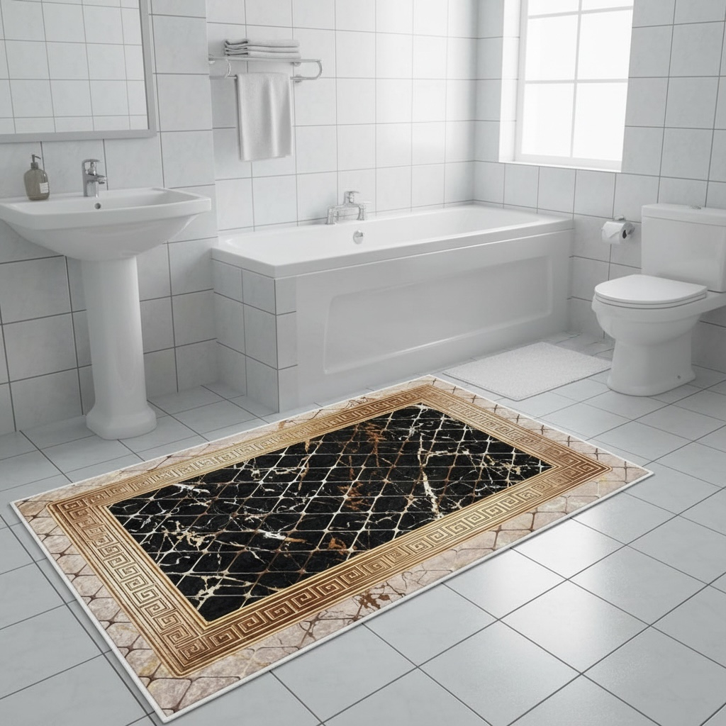 Covor mocheta antiderapant Digital 3 D, 60 X 100 CM [2]