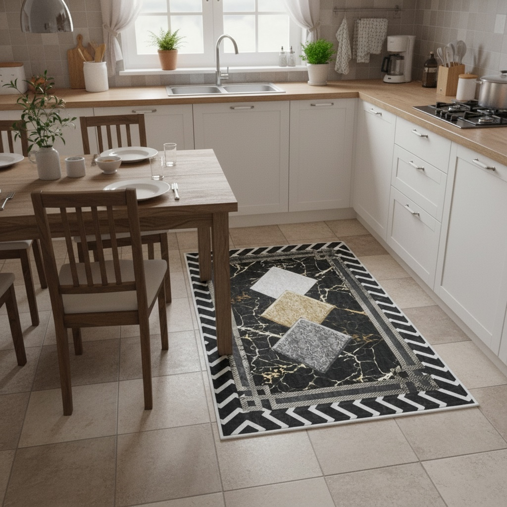 Covor mocheta antiderapant Digital 3 D, 60 X 100 CM [5]